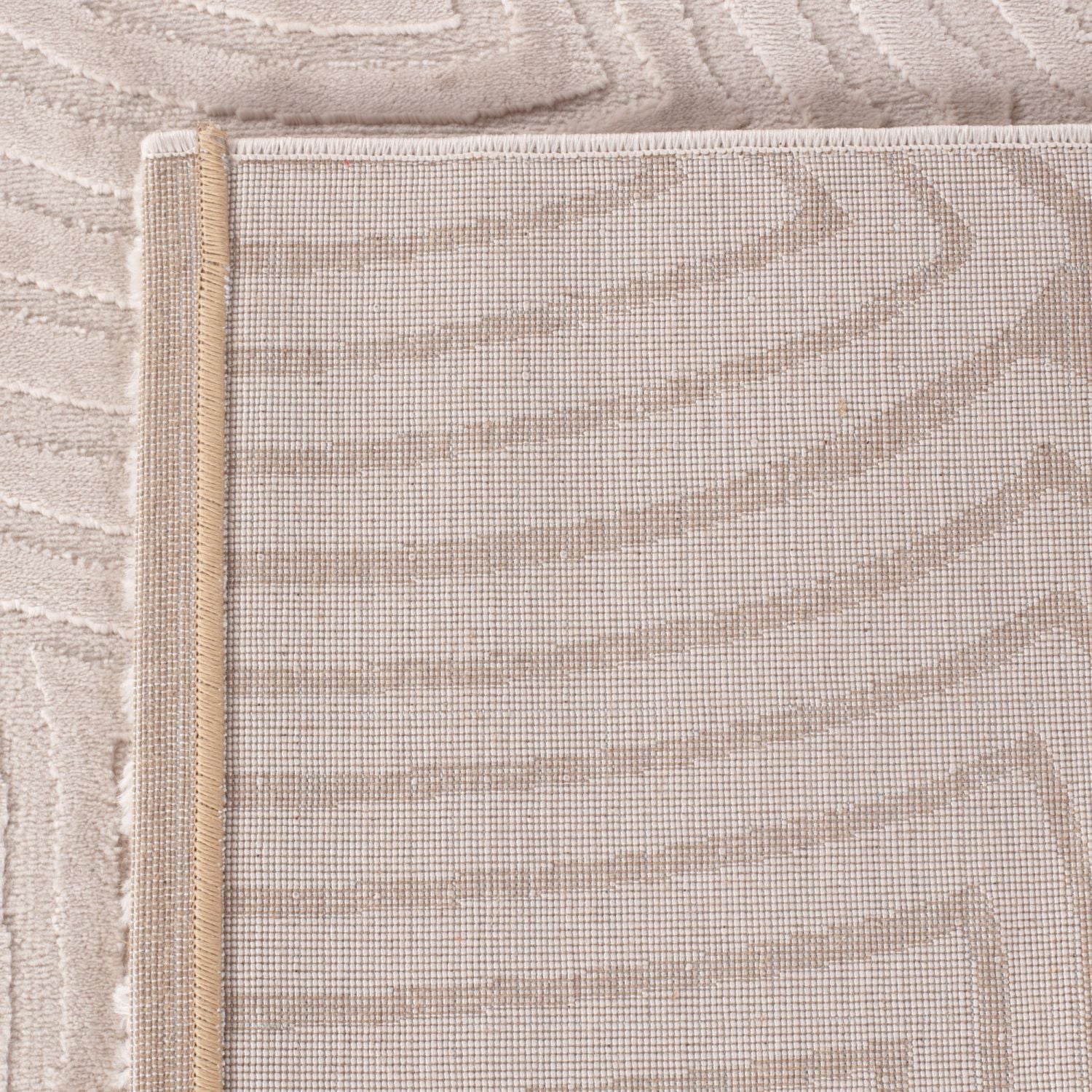 Beige Tapijt Laagpolig Vloerkleed Omid Elegant Neutrals