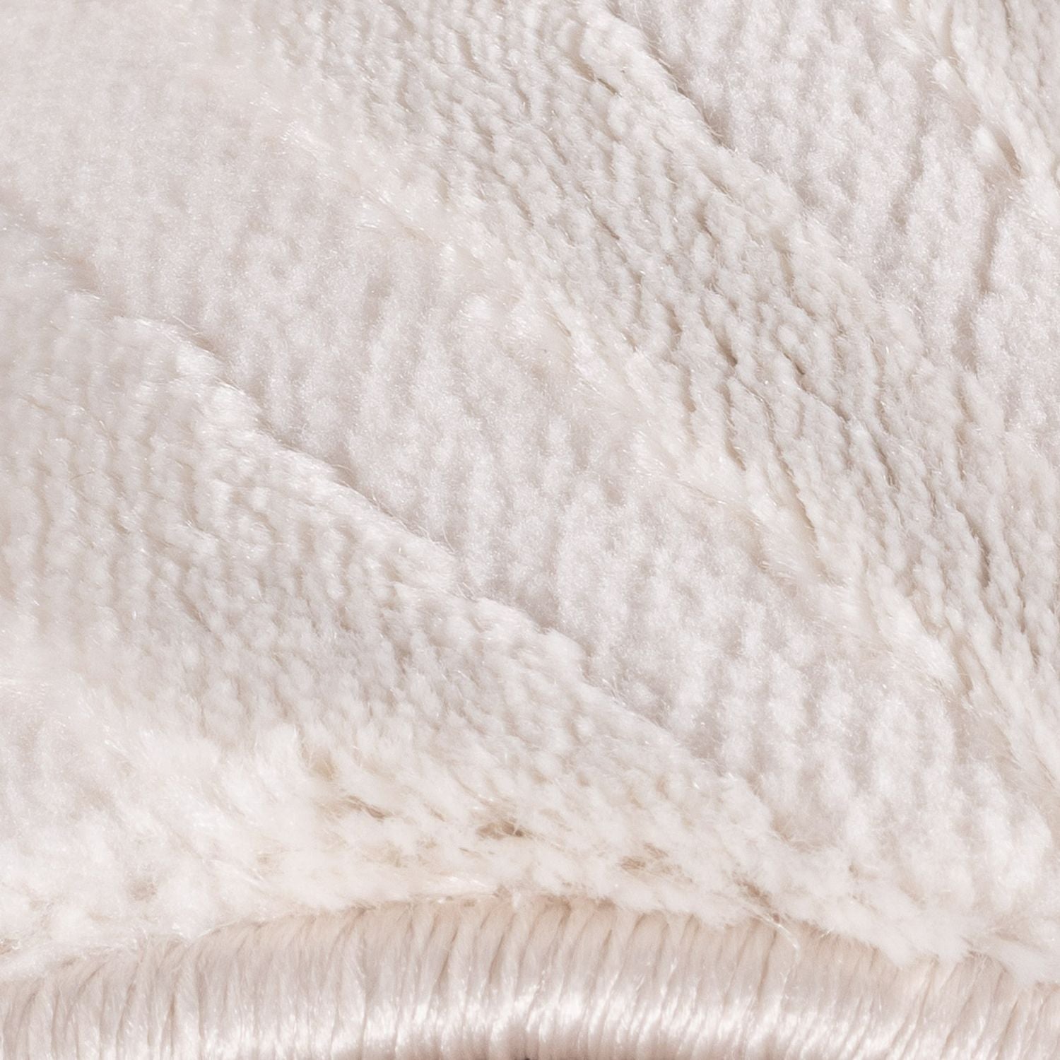 Crème Tapijt Laagpolig Vloerkleed Omid Elegant Neutrals