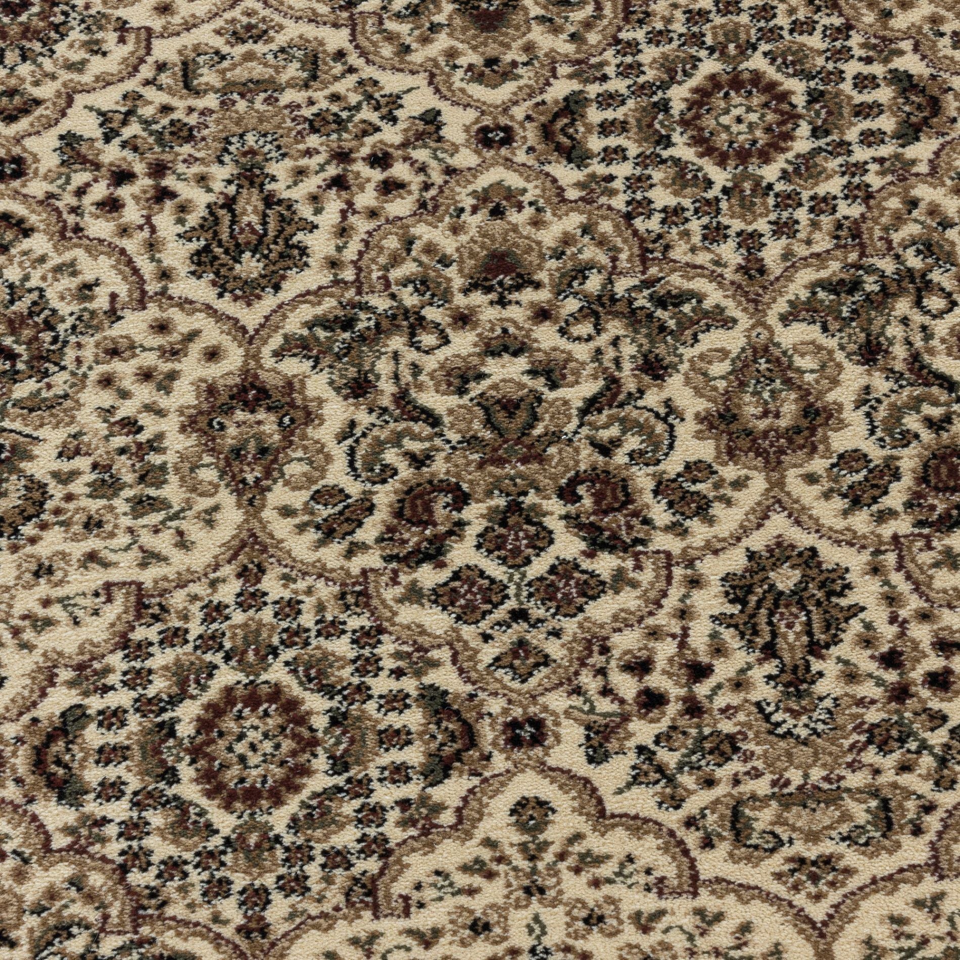 Beige Laagpolig Vloerkleed Omid Antique Allure Collection.