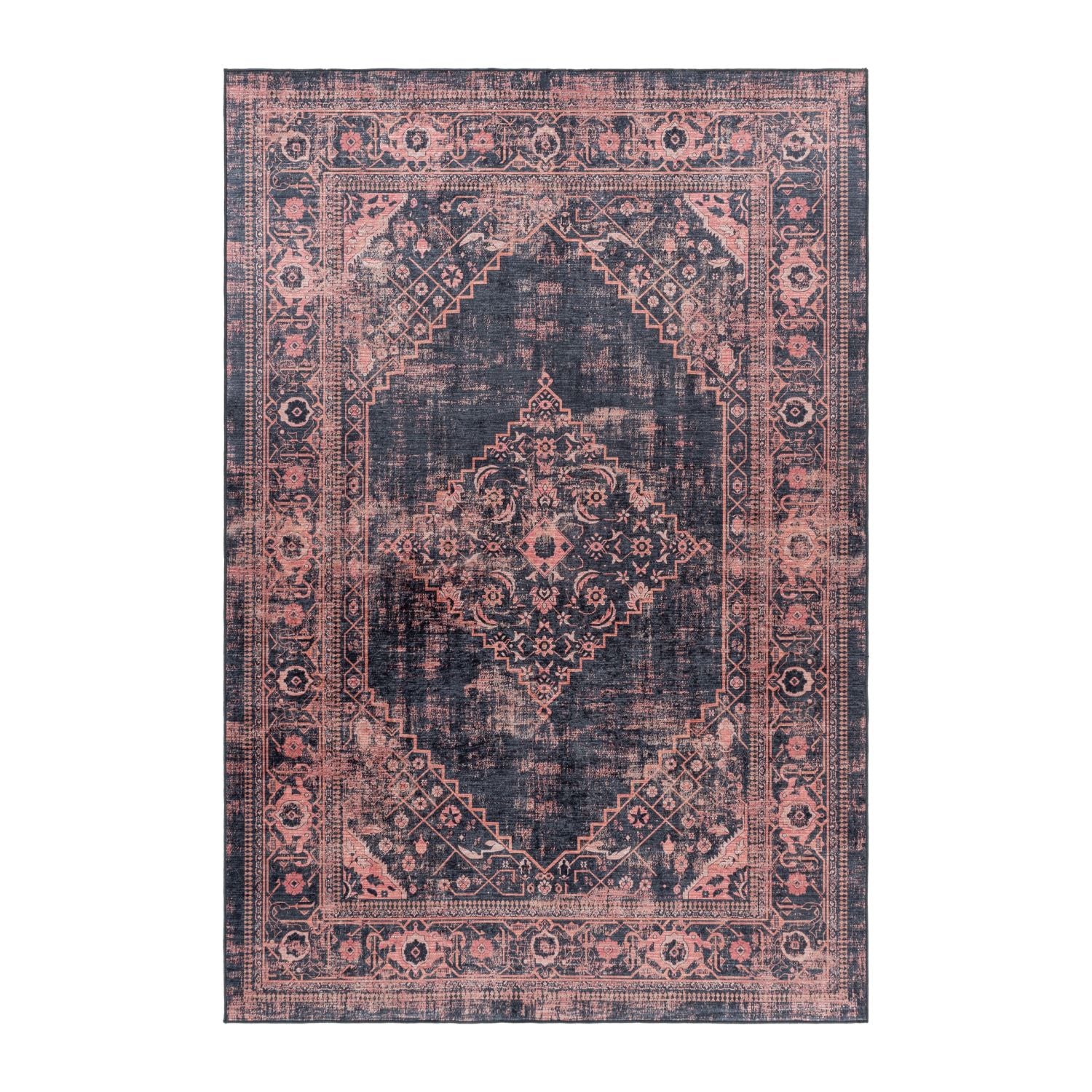 Rood Tapijt Laagpolig Vloerkleed Omid ChromaticBlend Rugs