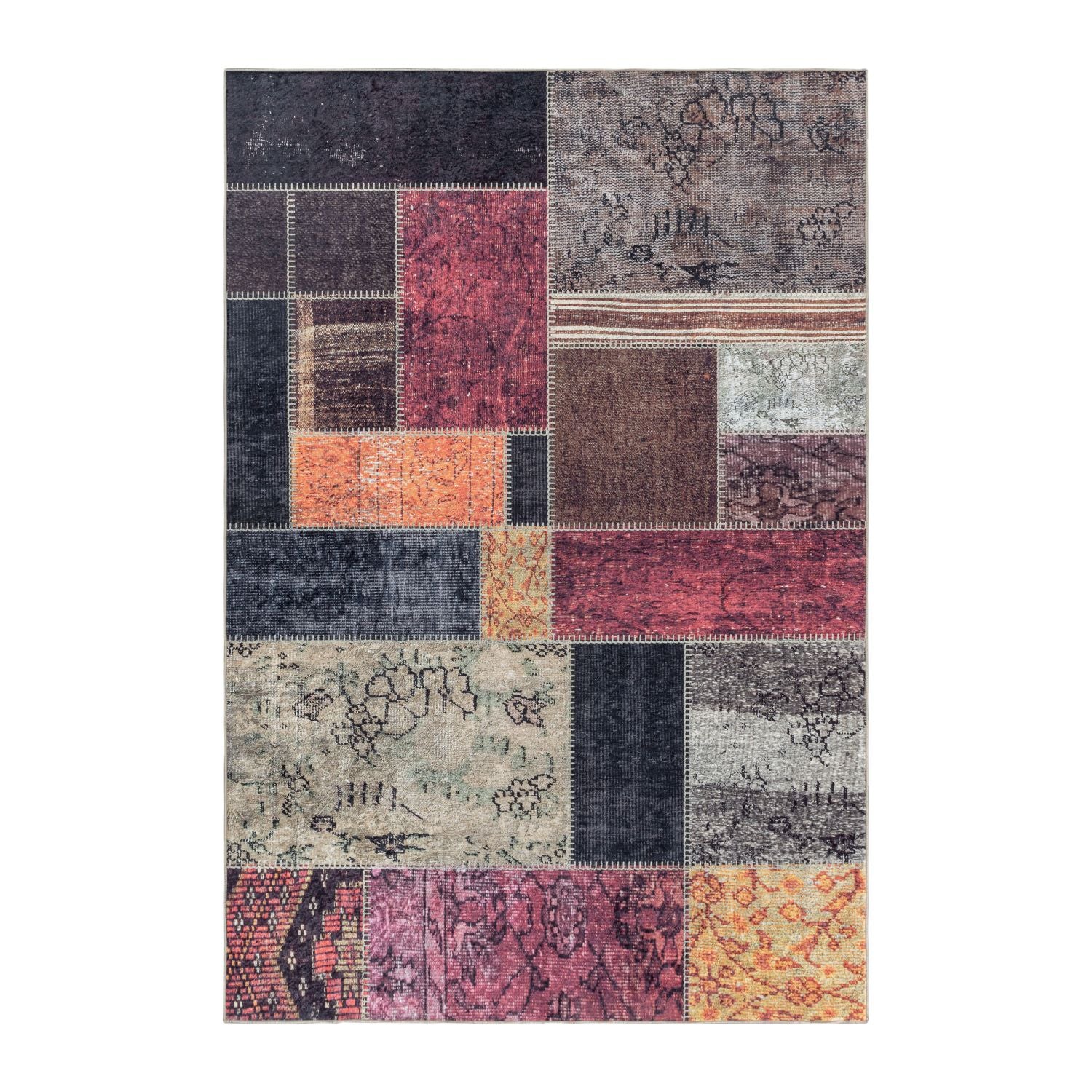 Multi Tapijt Laagpolig Vloerkleed Omid ChromaticBlend Rugs