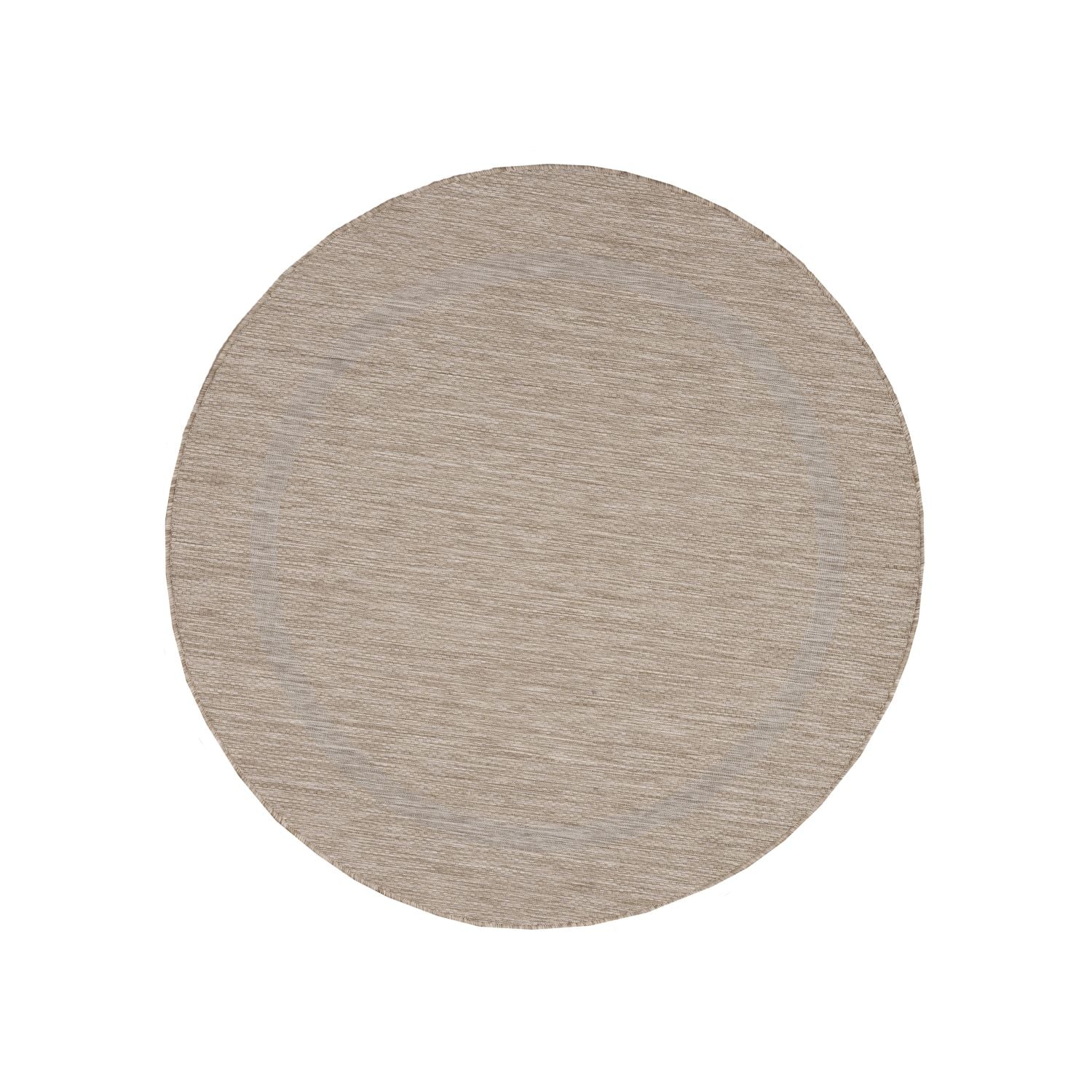 Beige Tapijt Laagpolig Vloerkleed Omid  Indoor-Outdoor Harmony