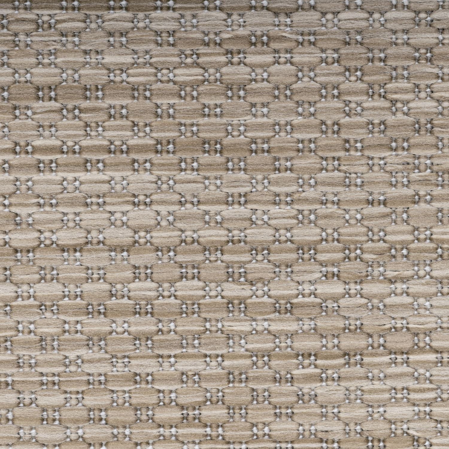 Beige Tapijt Laagpolig Vloerkleed Omid  Indoor-Outdoor Harmony