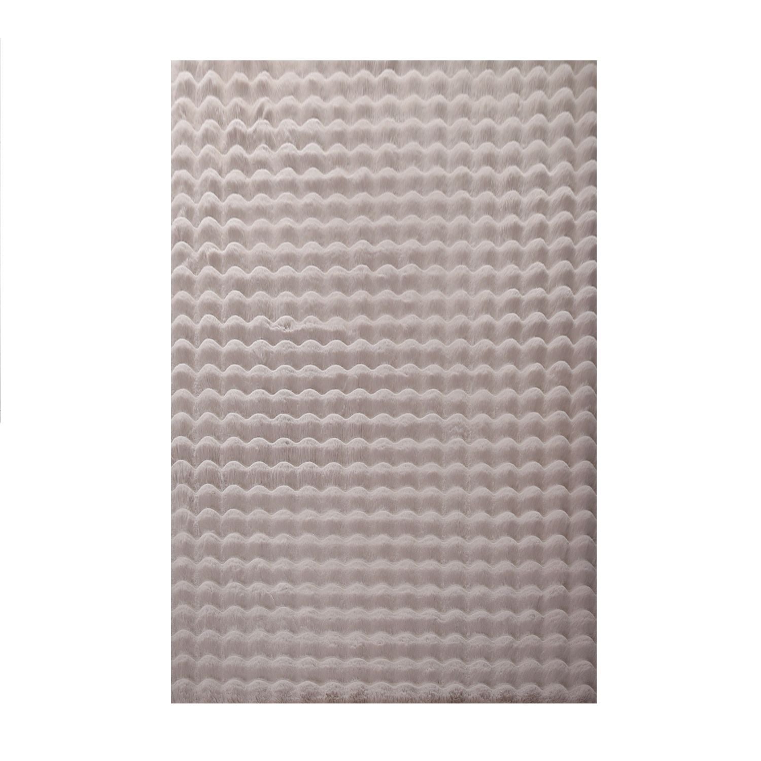 Beige Tapijt Laagpolig Vloerkleed Omid Calming Canvas