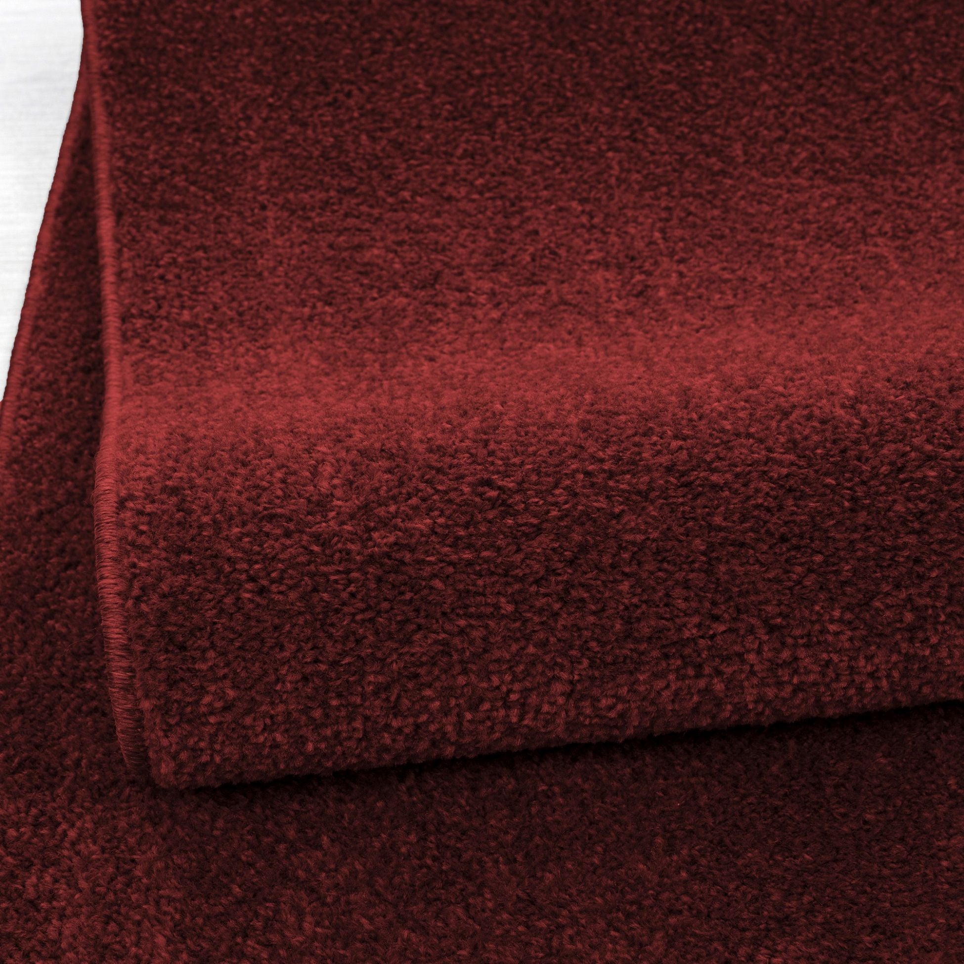 Rood Laagpolig Vloerkleed Omid Velvet Touch Collection.