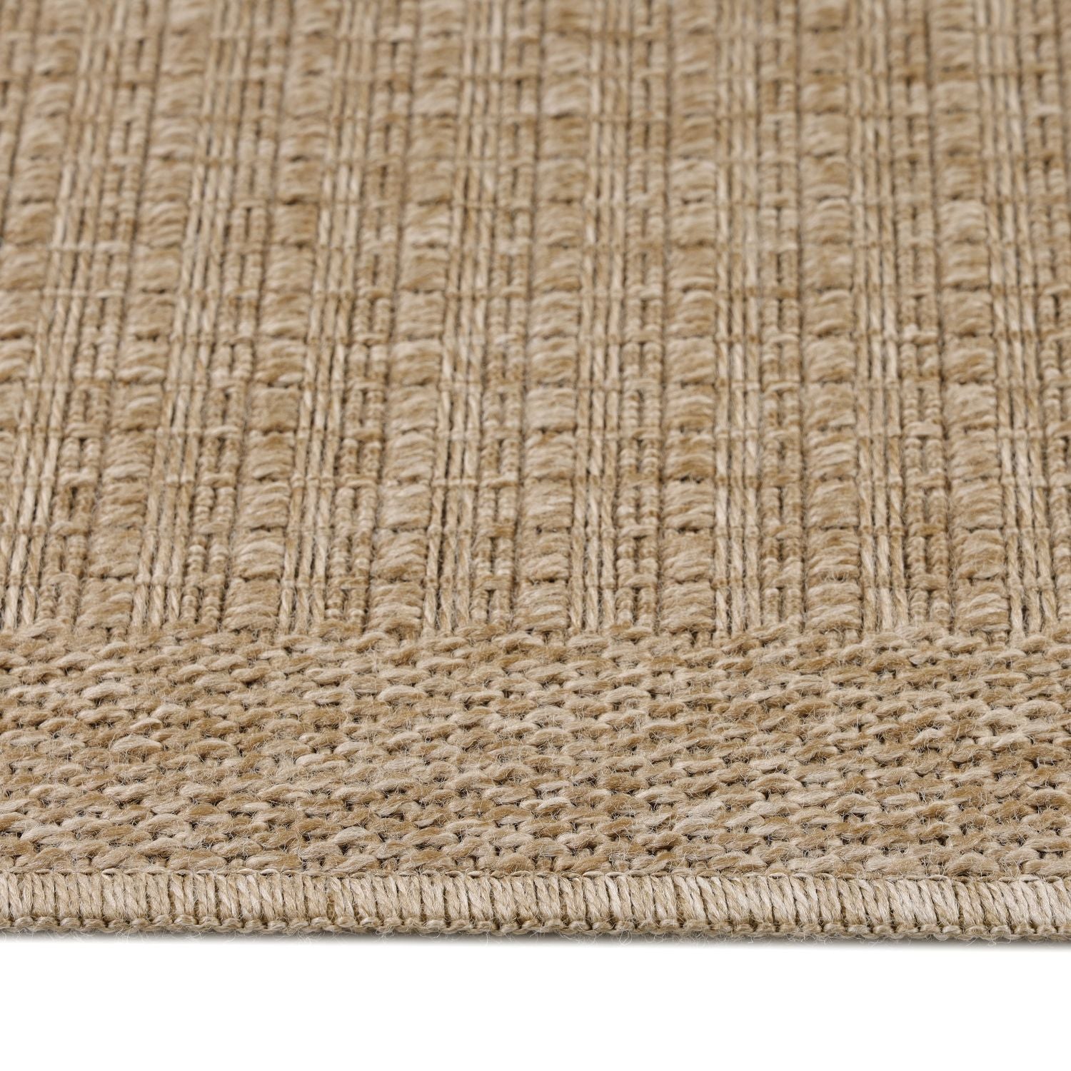 Beige Tapijt Laagpolig Vloerkleed Omid Walnut Charm Collection